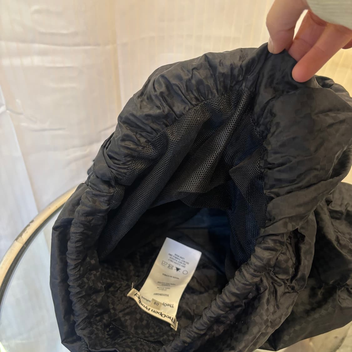 오픈yy 체크 노티드 백팩     상품이미지8