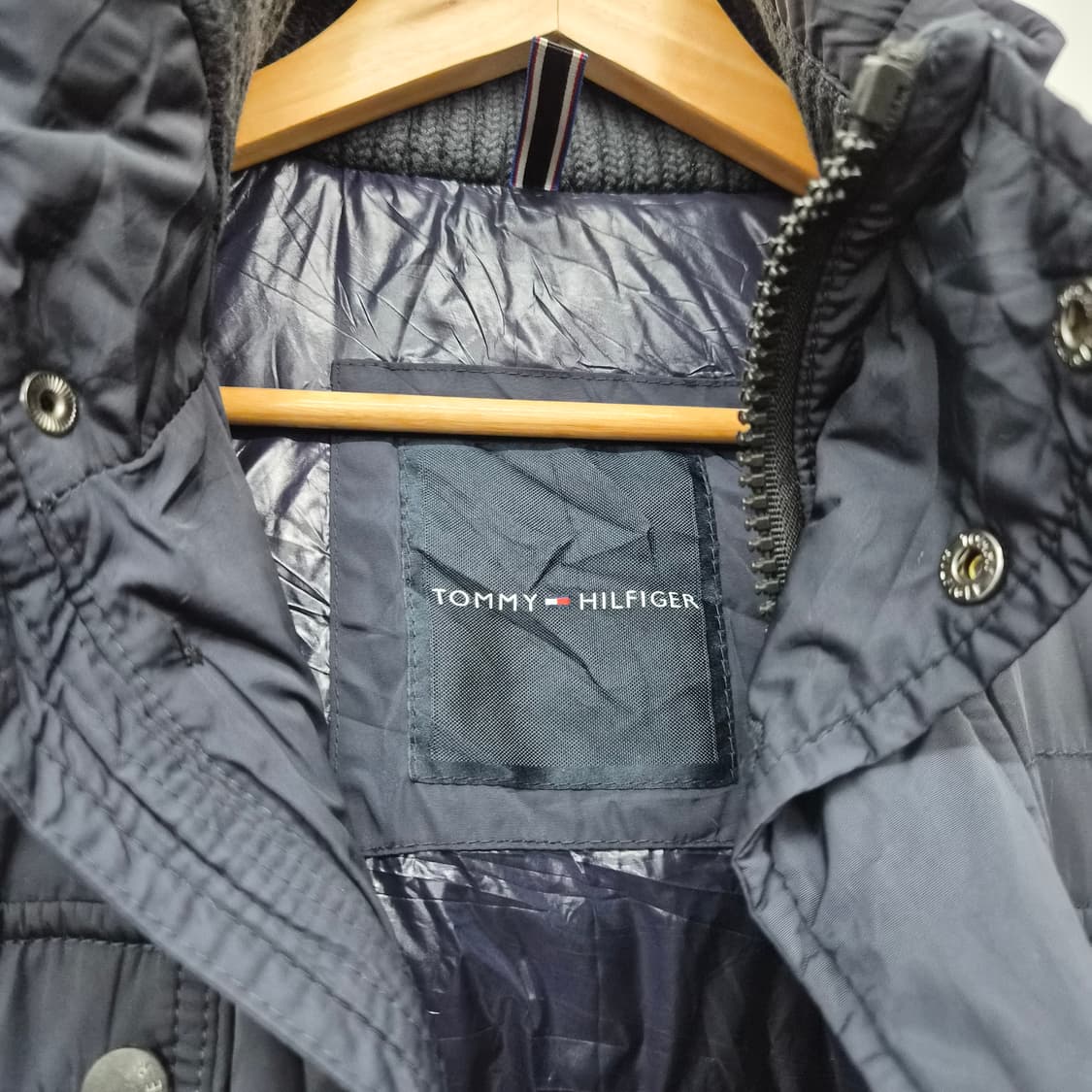 타미힐피거 네이비 푸퍼 패딩 점퍼 남성 L 상품이미지9
