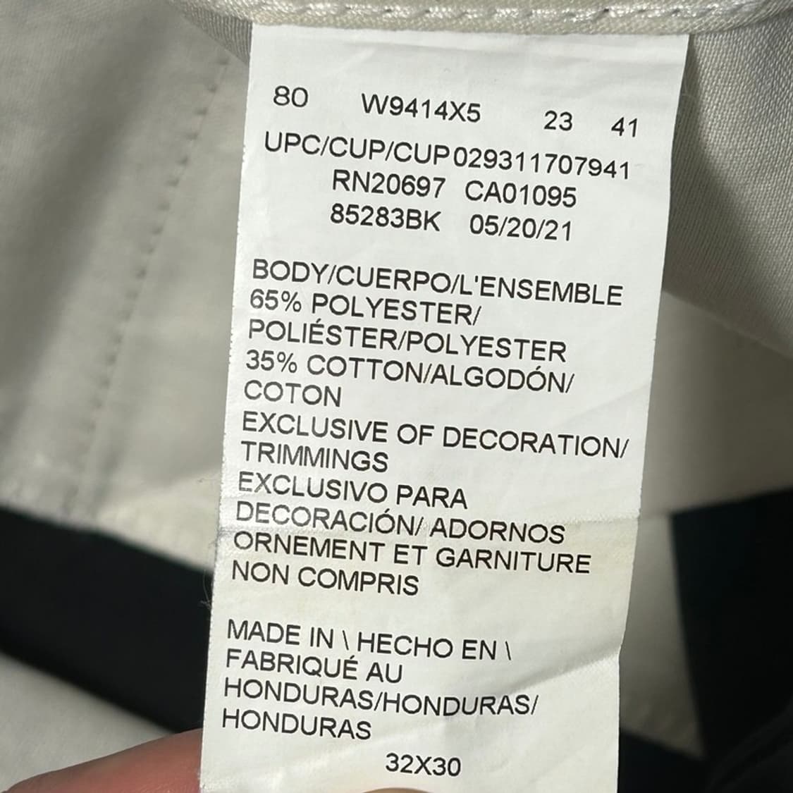 디키즈 더블니 워크 블랙 팬츠 32X30 상품이미지6