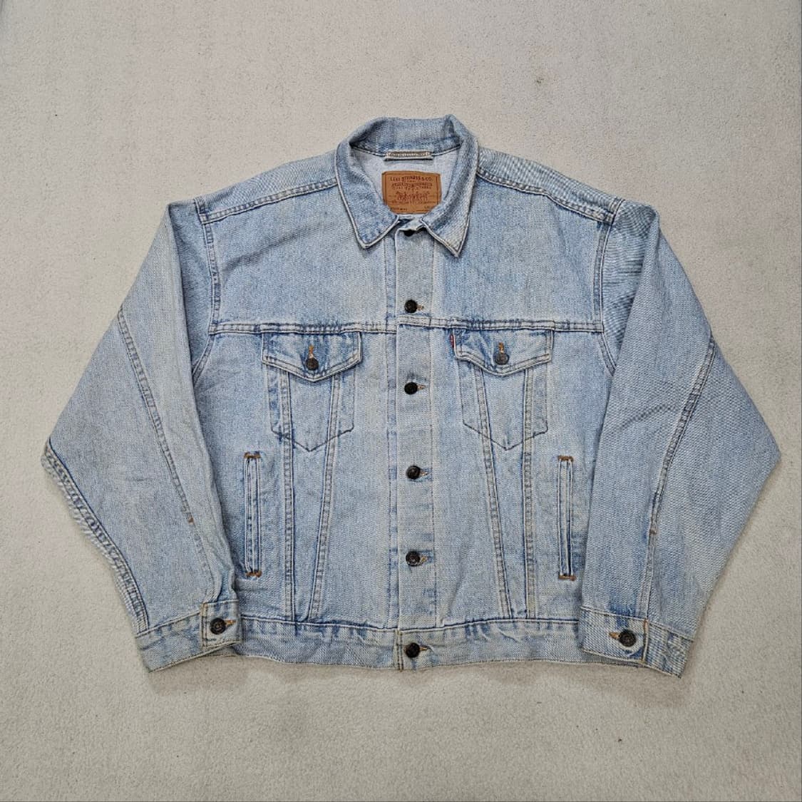 Made in USA 90s 리바이스 데님 자켓 L 상품이미지2