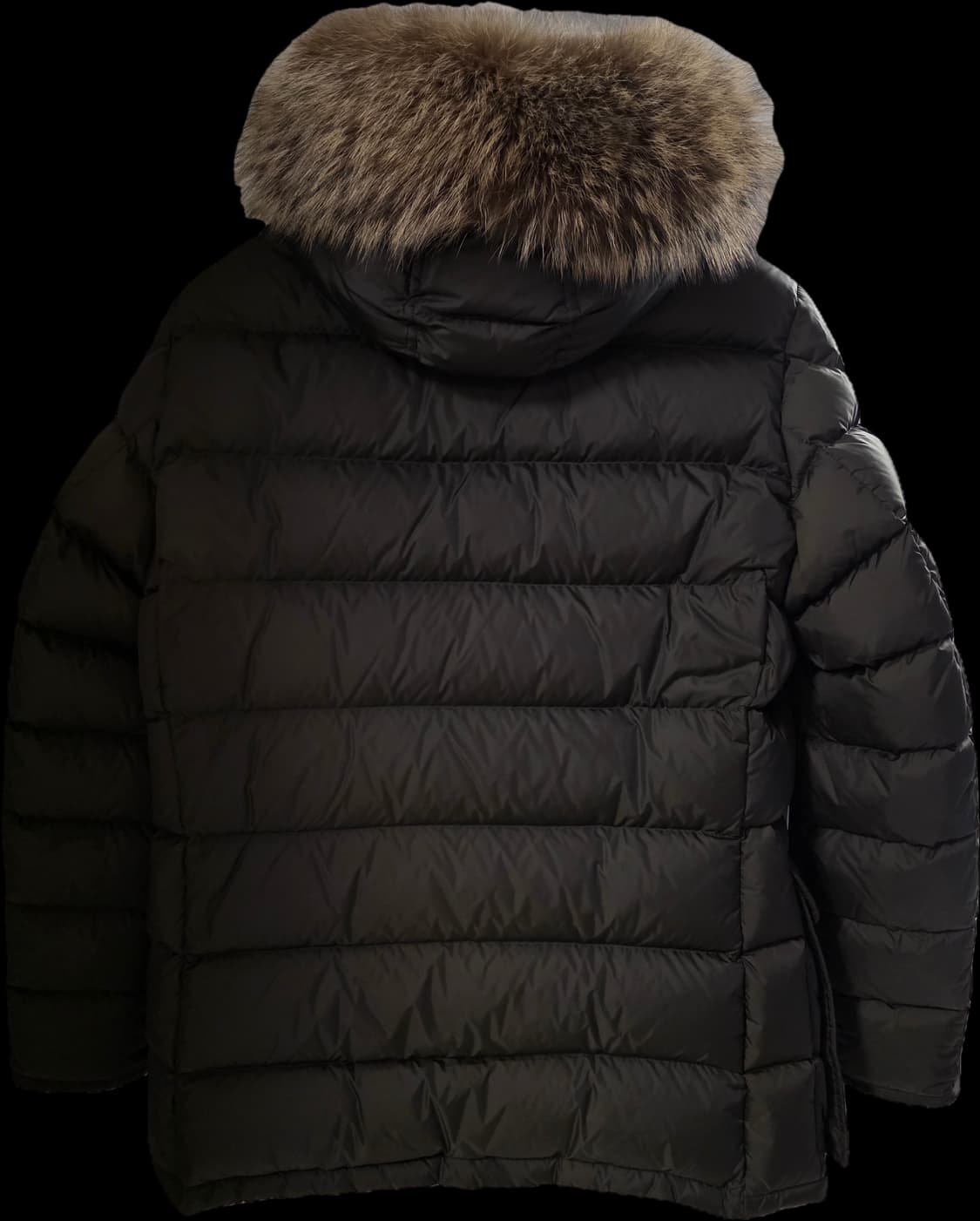 몽클레어 클루니 리얼퍼 카키 3 미사용 상품이미지2