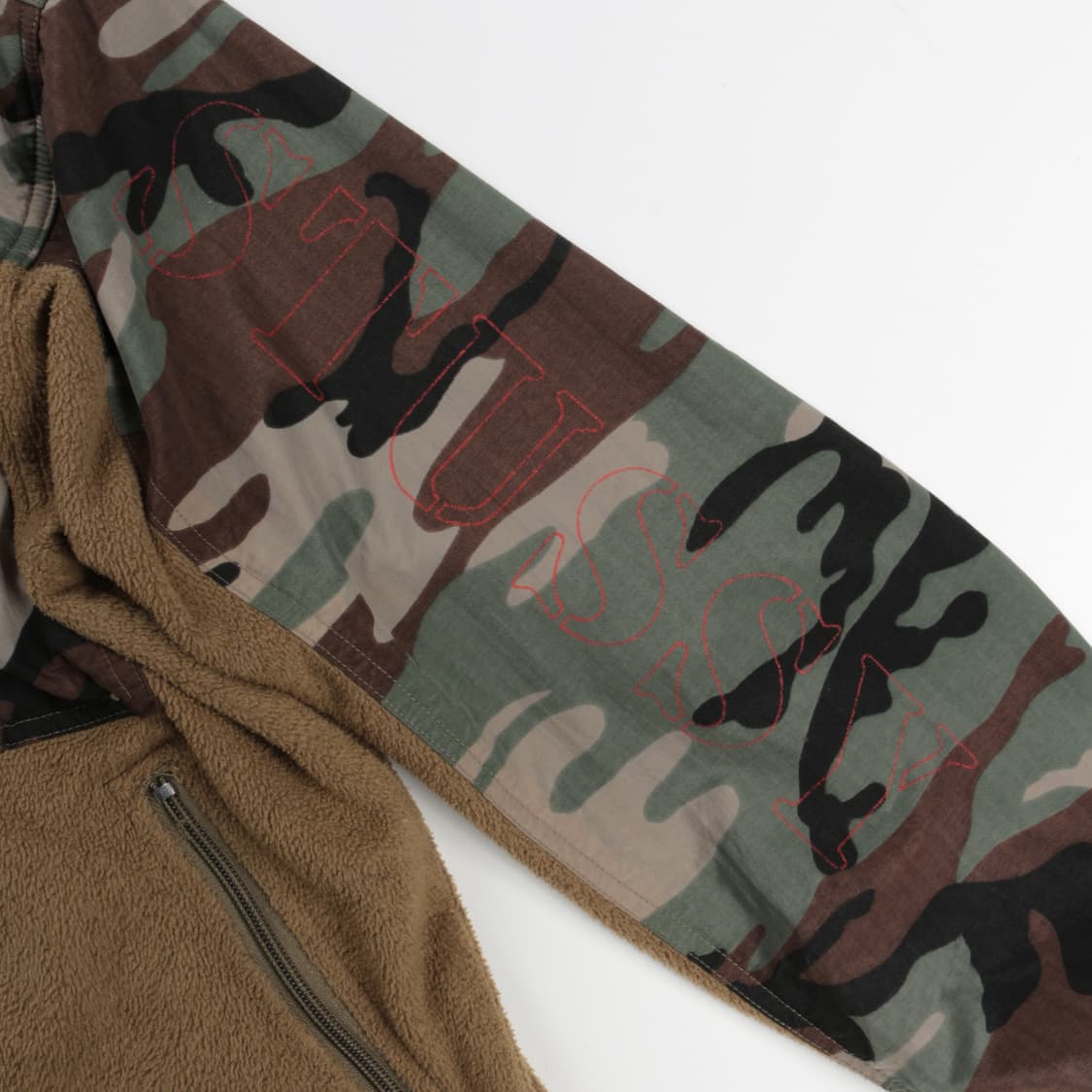 스투시 90s 카모 믹스패턴 플리스 자켓  상품이미지6