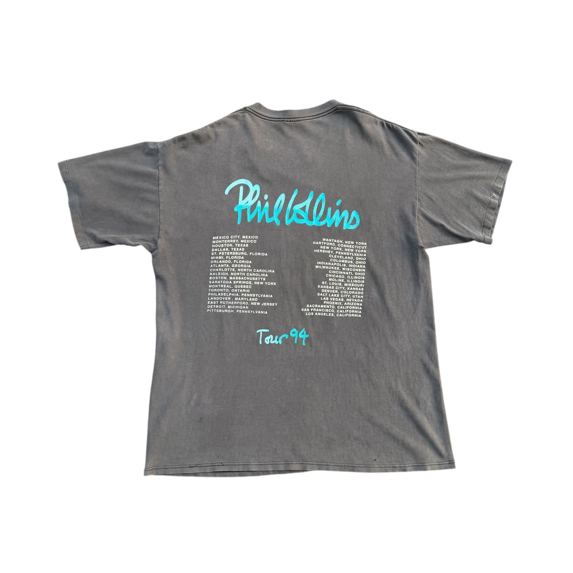 빈티지 94s Phil Collins 필 콜린스 투어 티셔츠 상품이미지2
