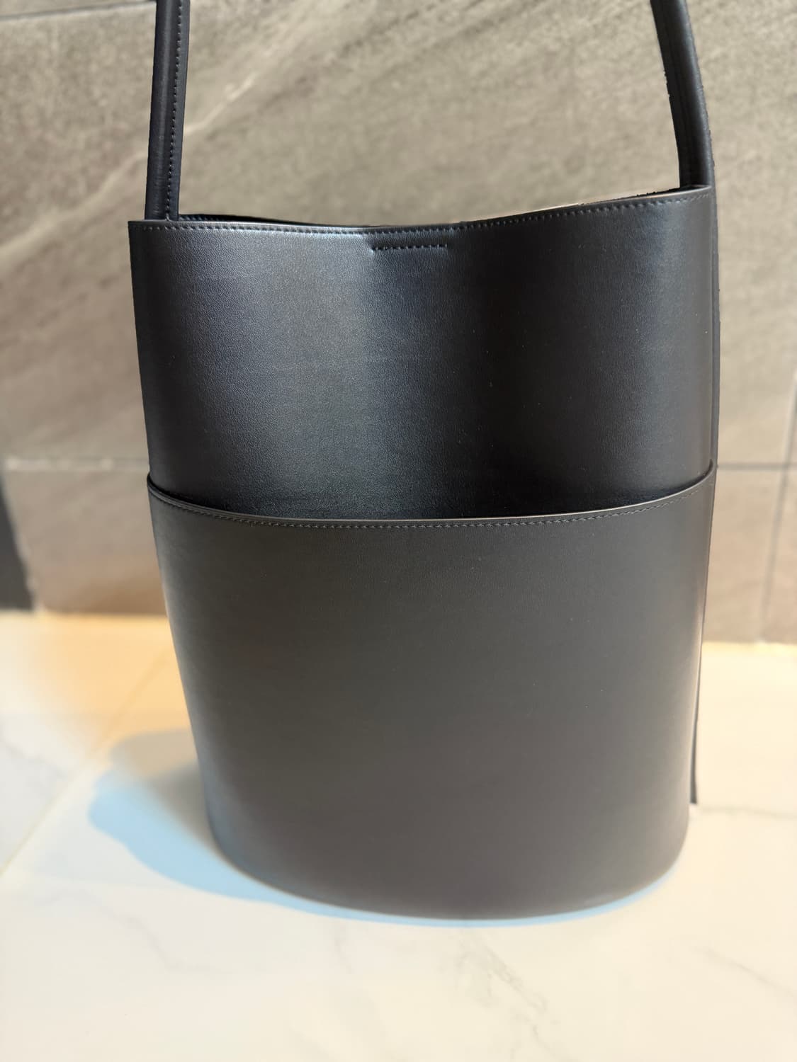 Large Mug shoulder bag Black 상품이미지9