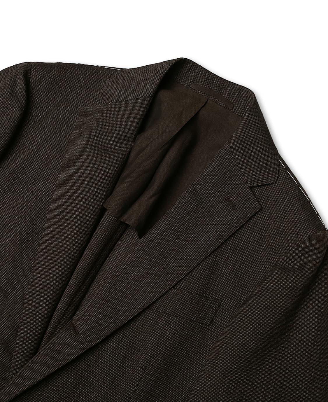 스틸레 라티노 [Stile Latino] 브라운 울 핀 체크 나폴리 수트 상품이미지3