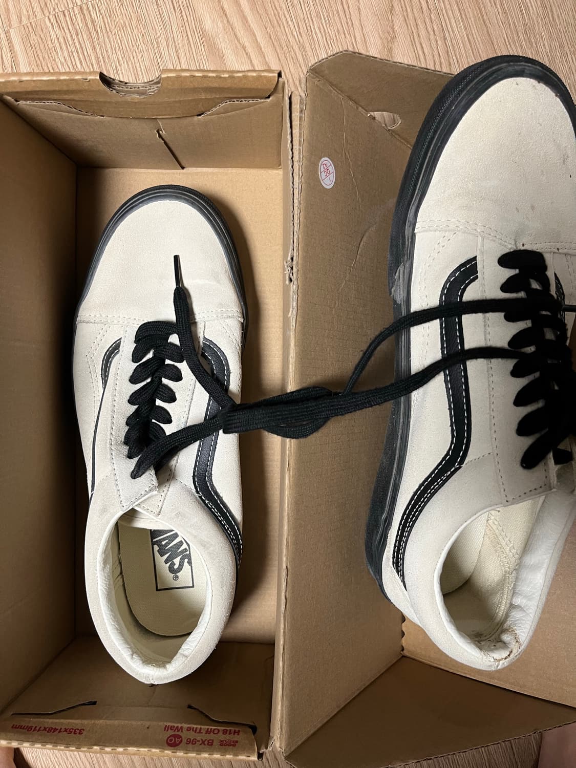 반스 올드스쿨 스웨이드 마시멜로우 블랙 285 상품이미지3