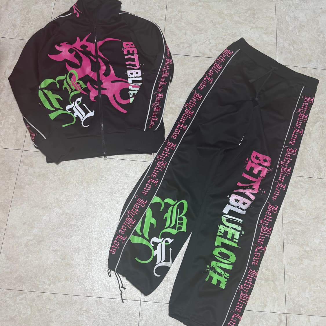 Betty’s blue 펑크 트레이닝 셋업 상품이미지1