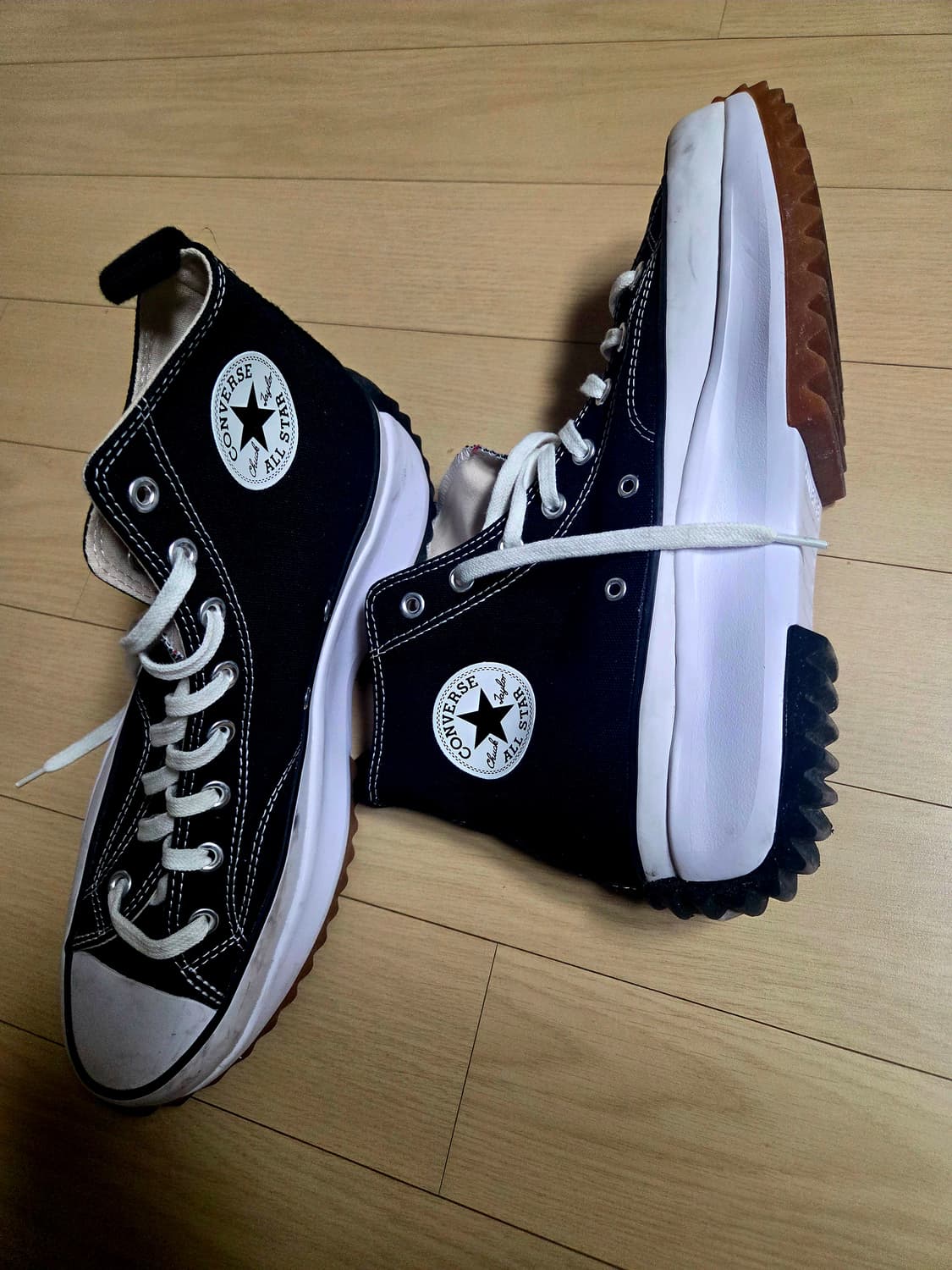 컨버스 런스타 하이크 블랙 하이 290mm 상품이미지1