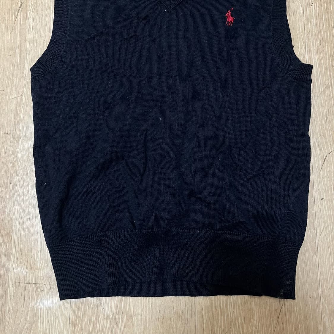 폴로 랄프로렌 키즈 브이넥 니트조끼 S/8 상품이미지3