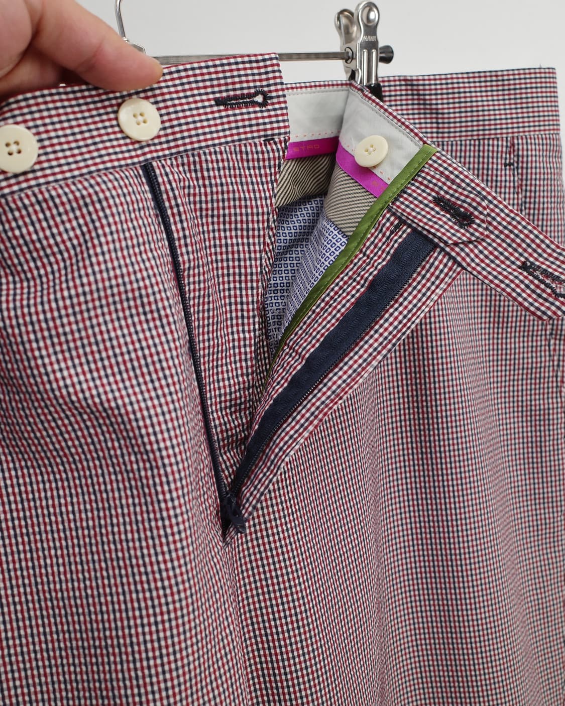 etro silk pants / made italy 상품이미지3