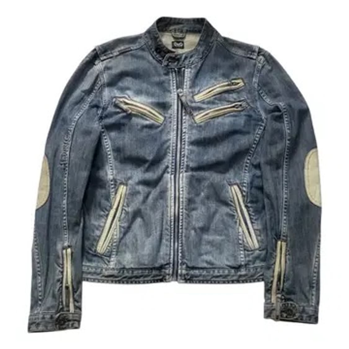 D&G 데님 바이커 자켓 XL 상품이미지2