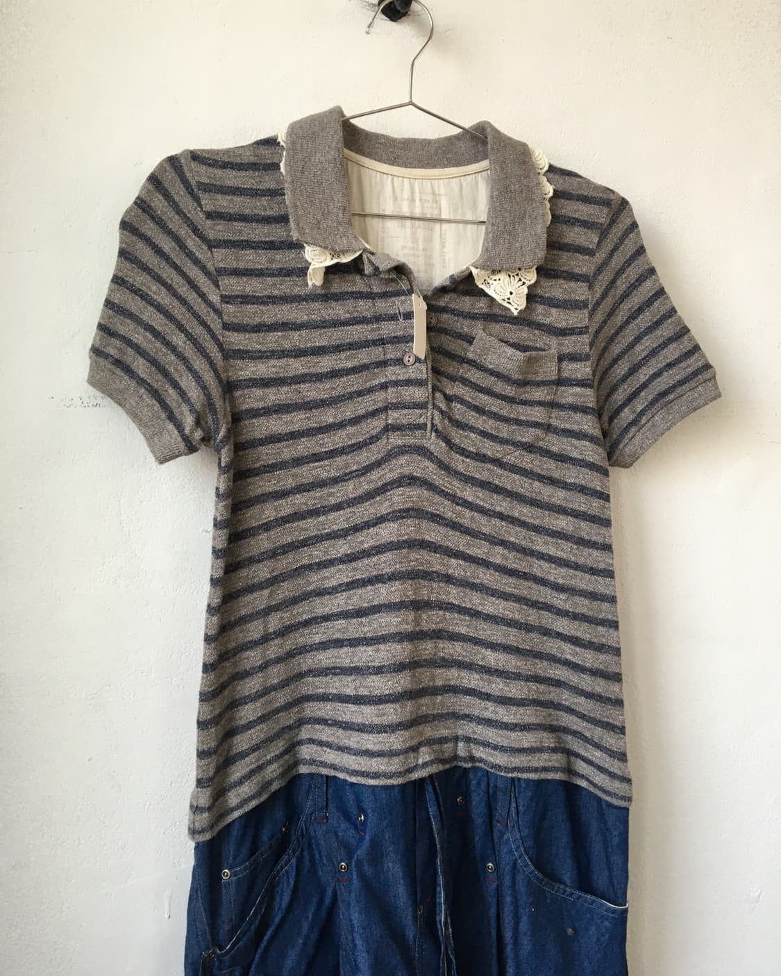 Knit top layered onepiece 상품이미지6