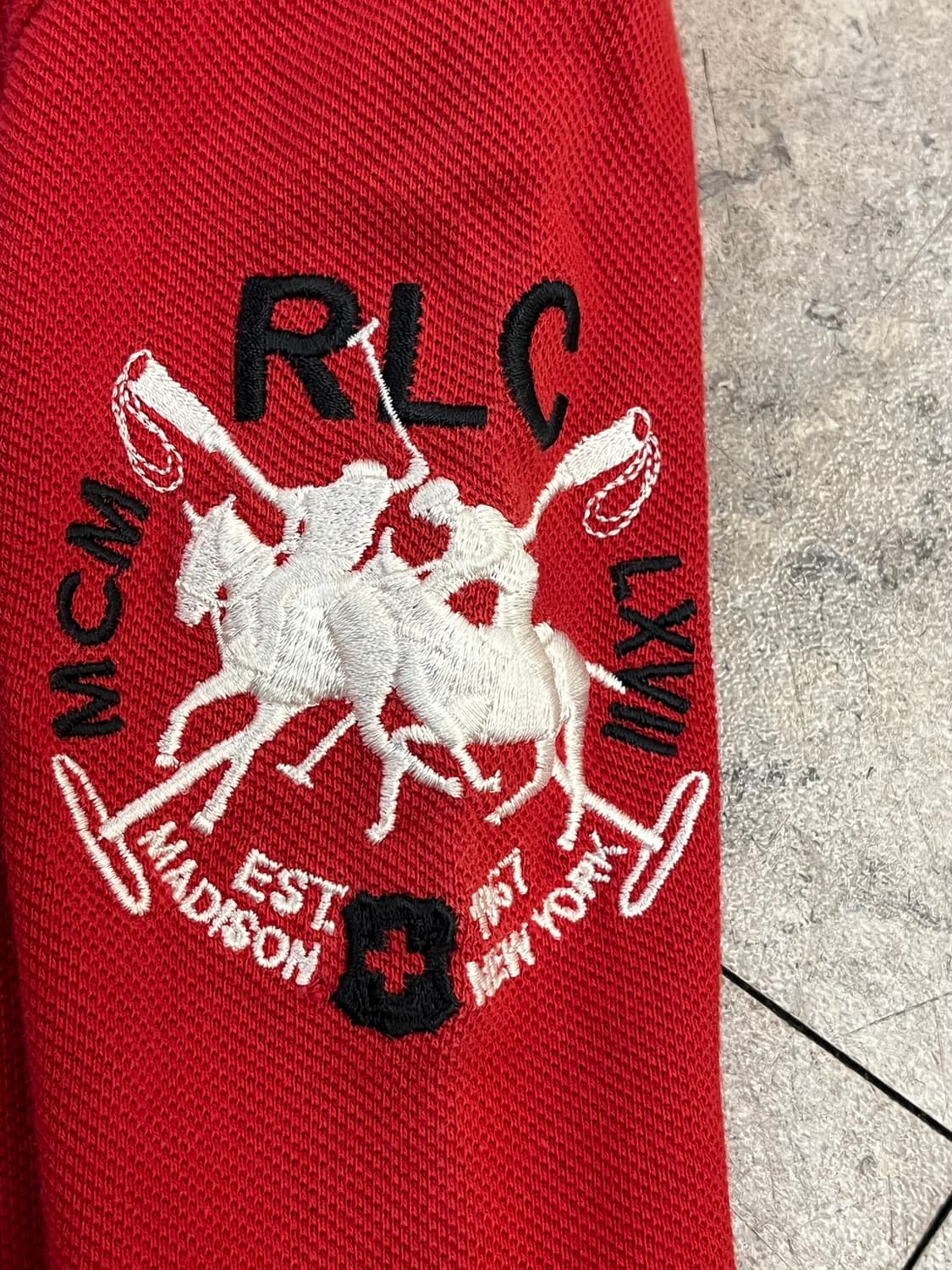 폴로 랄프로렌 치프키프 카라티 레드 L #csz2313 상품이미지4