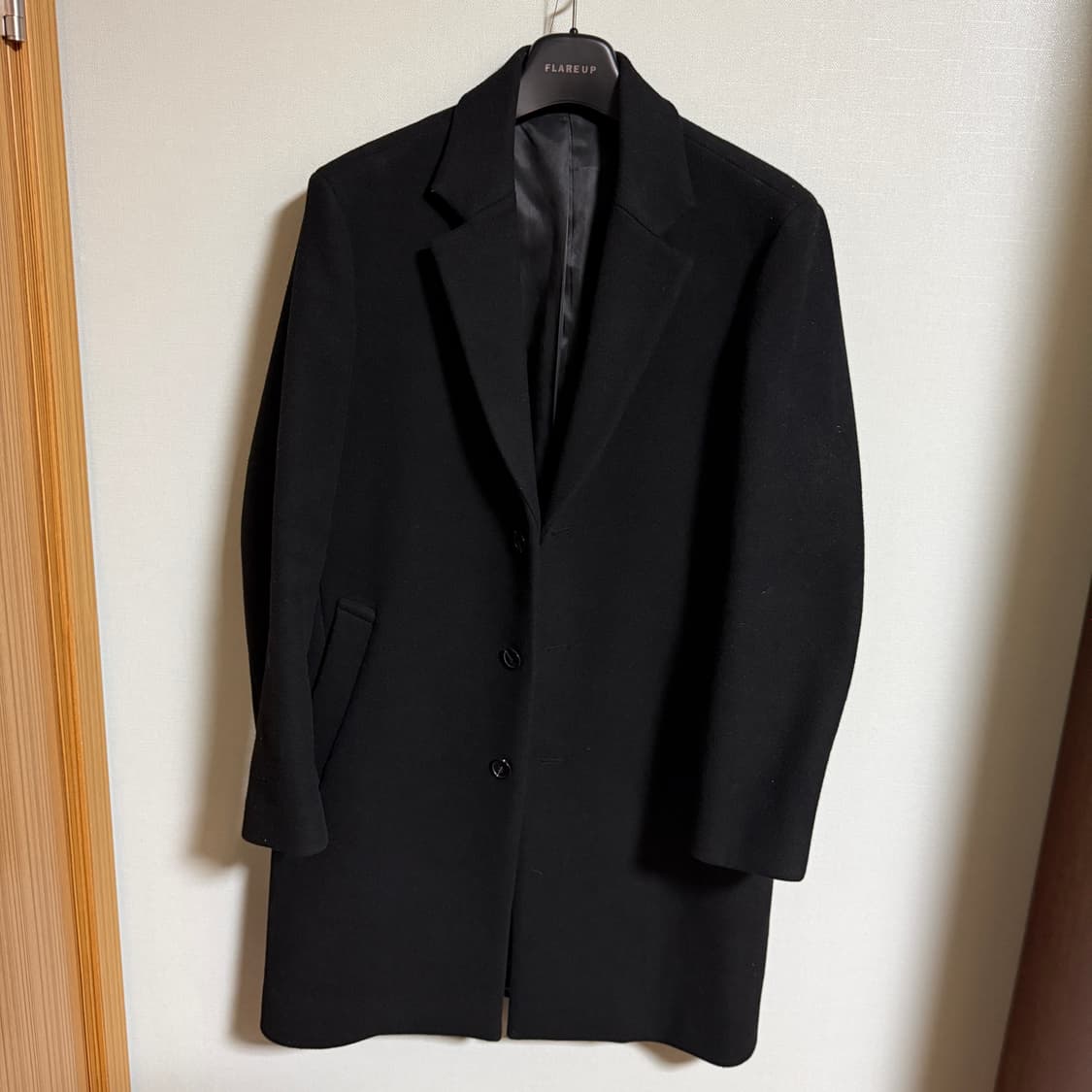 지오다노 남자 검정 코트 (95사이즈) 상품이미지1