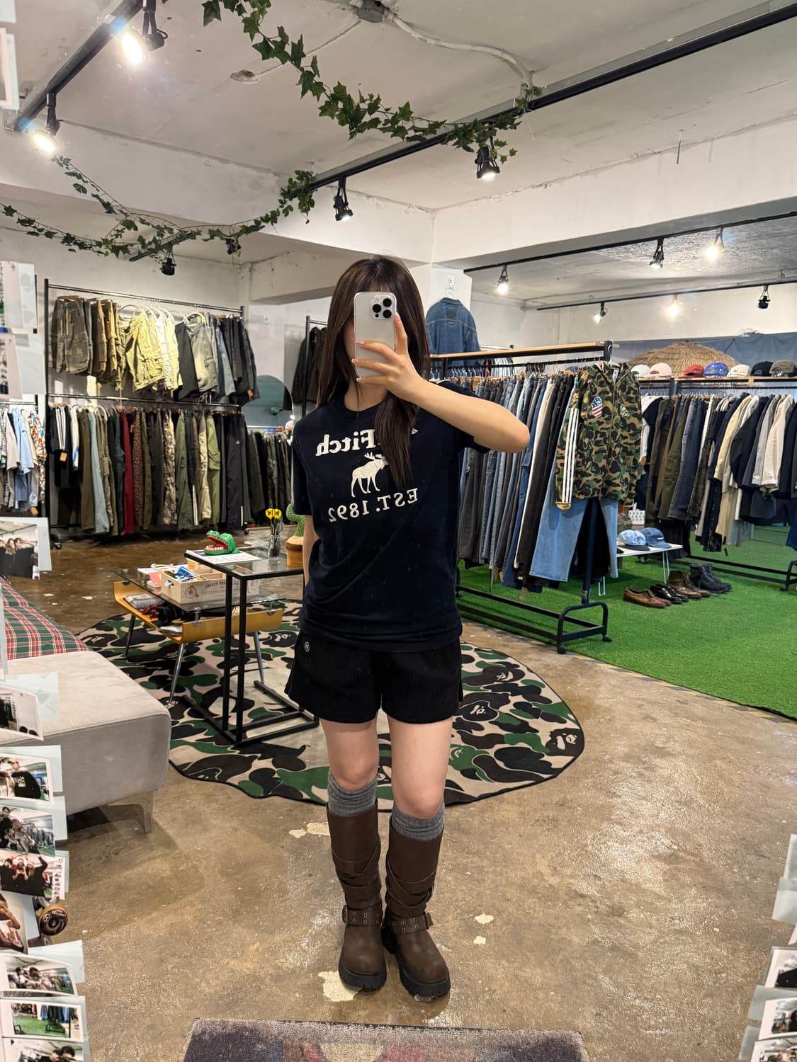 아베크롬비 빅로고 티셔츠 상품이미지5