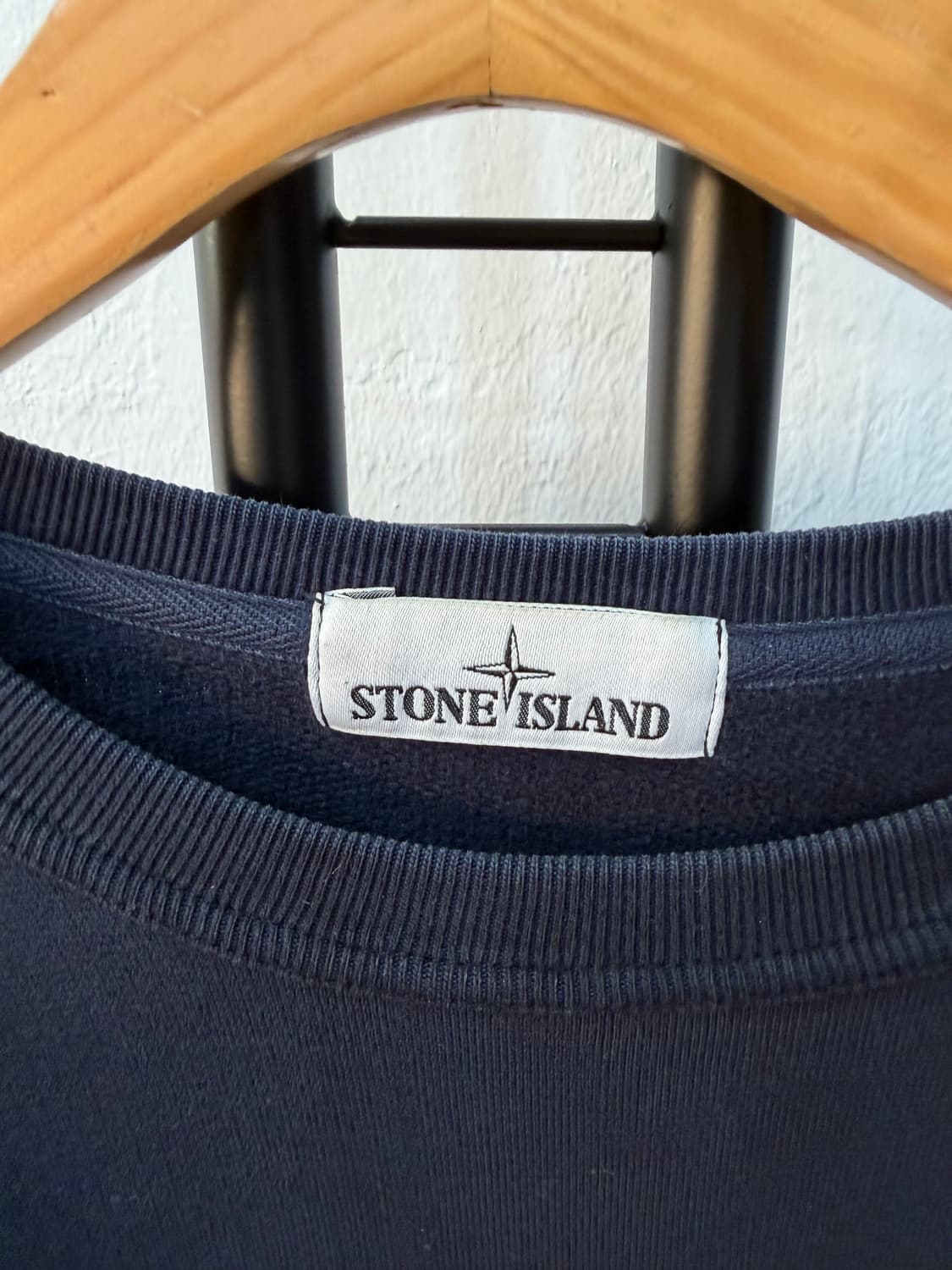 정품) 스톤아일랜드 네이비 맨투맨 티셔츠 M 상품이미지6