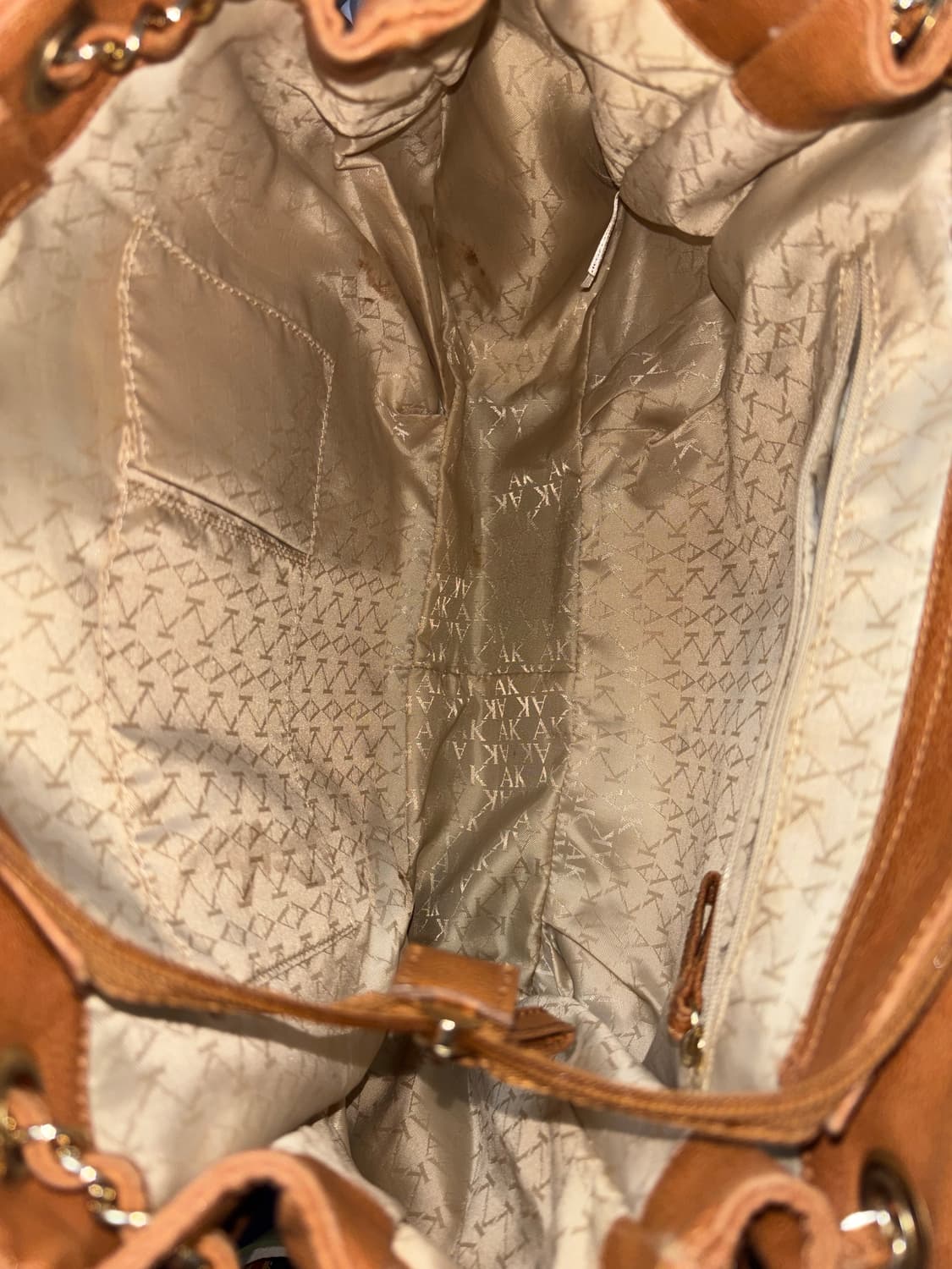 Anne klein vintage brown shoulder bag 상품이미지4