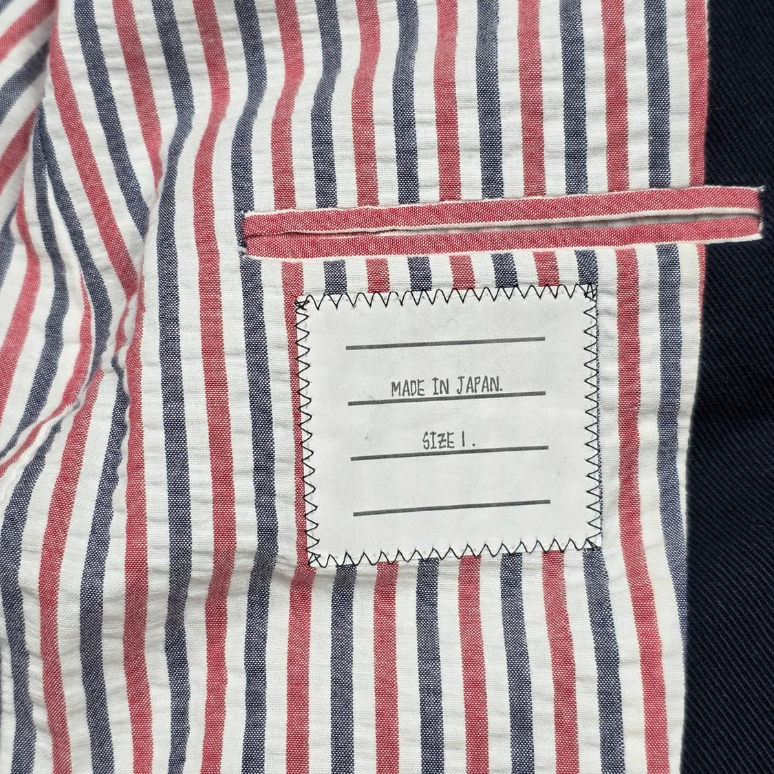 톰브라운 코튼 트윌 블레이저 자켓 상품이미지6