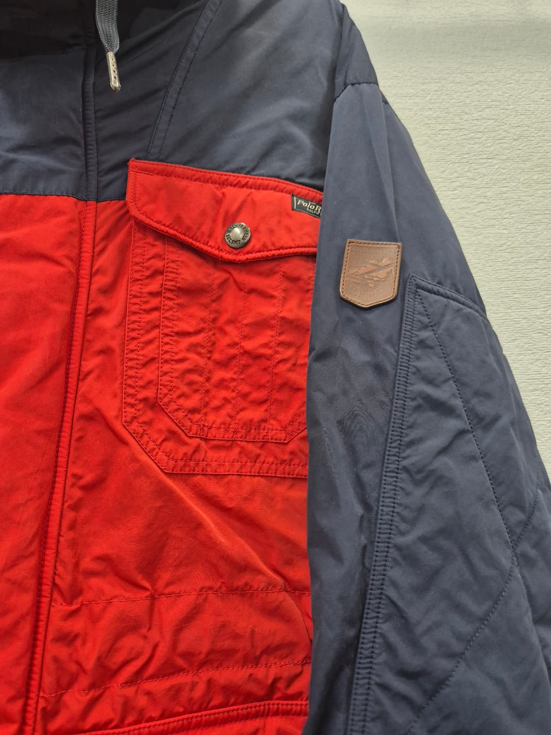 폴로 컬러블록 마운틴 파카/ 105(정품) 상품이미지2