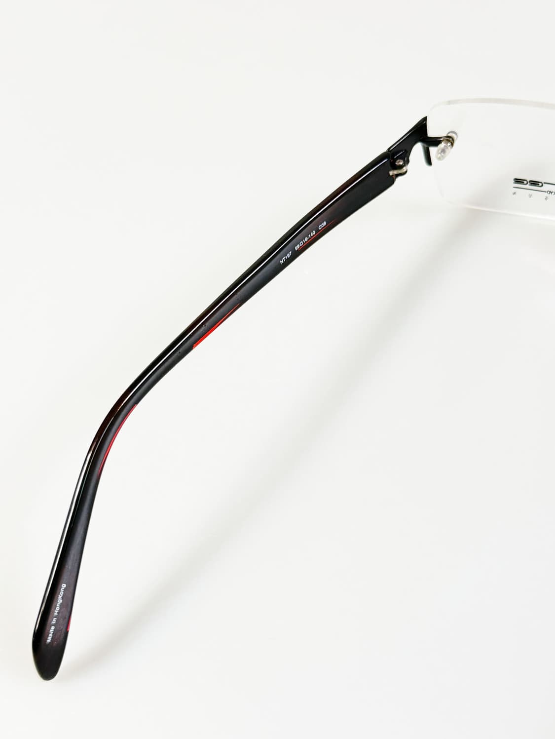 N.FREE by SEE SUN 티타늄 무테 스퀘어 빈티지 안경 상품이미지7