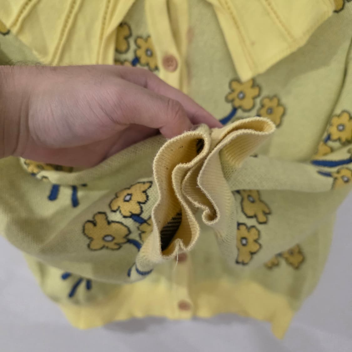 리미떼두두 꽃무늬 가디건 2XL 상품이미지5