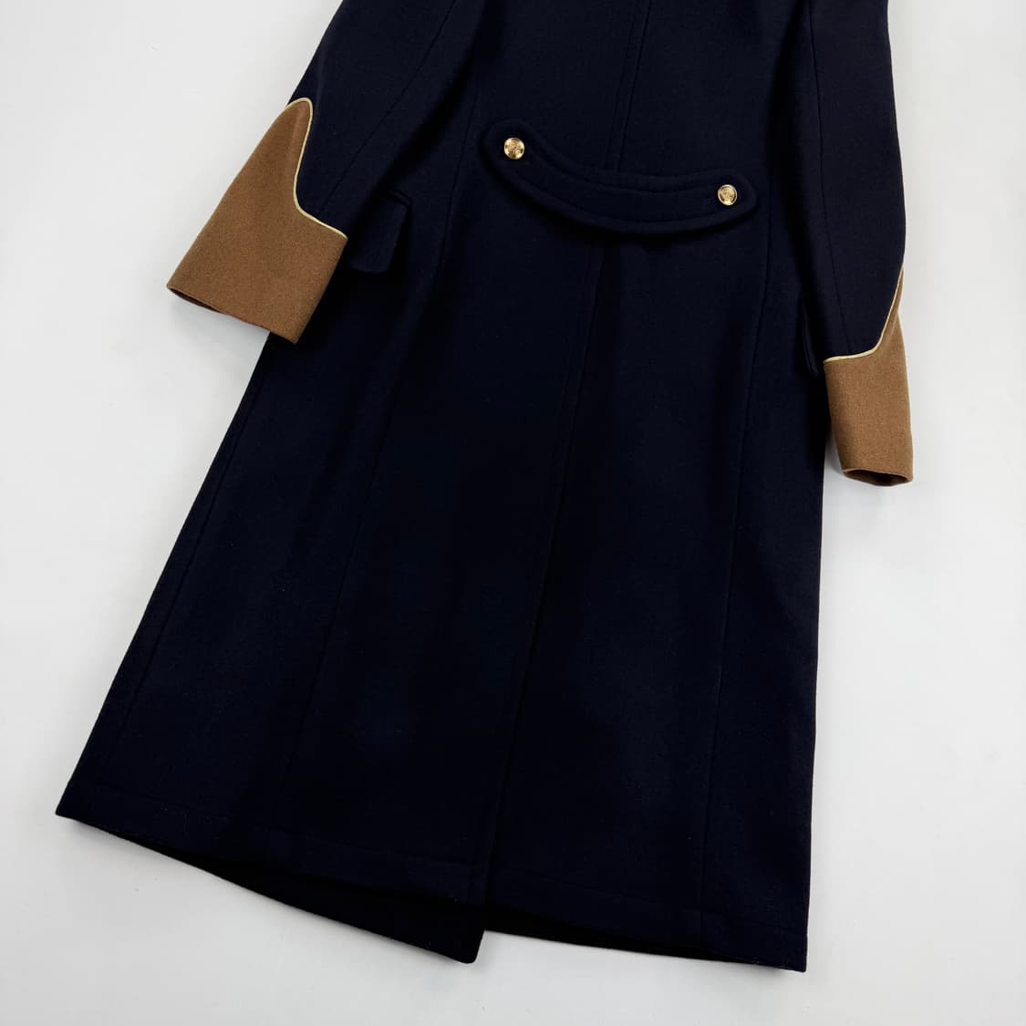 푸쉬버튼 울 블렌드 롱 코트(새상품) 상품이미지9