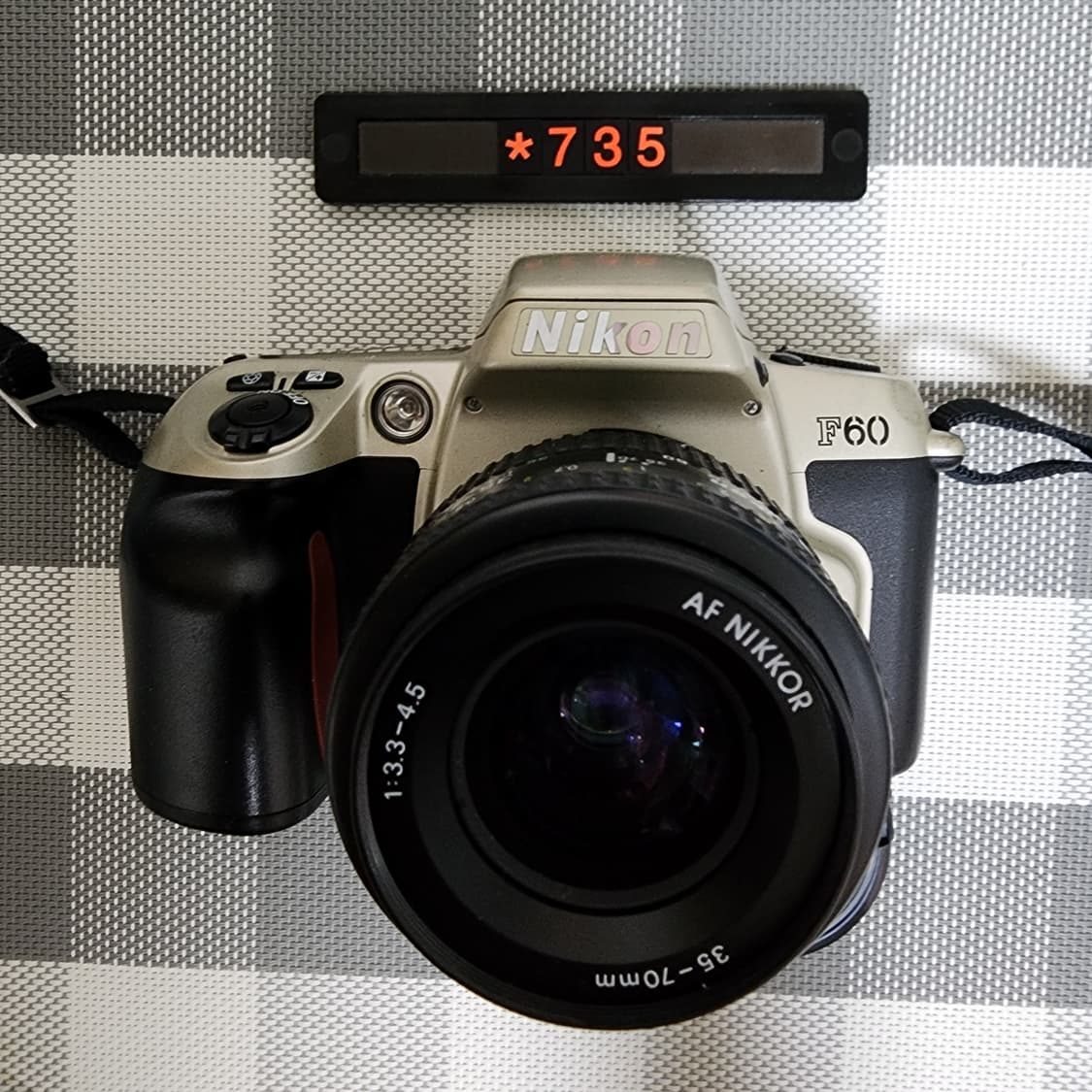 니콘 F 60 필름카메라 35-70mm 줌렌즈 상품이미지1