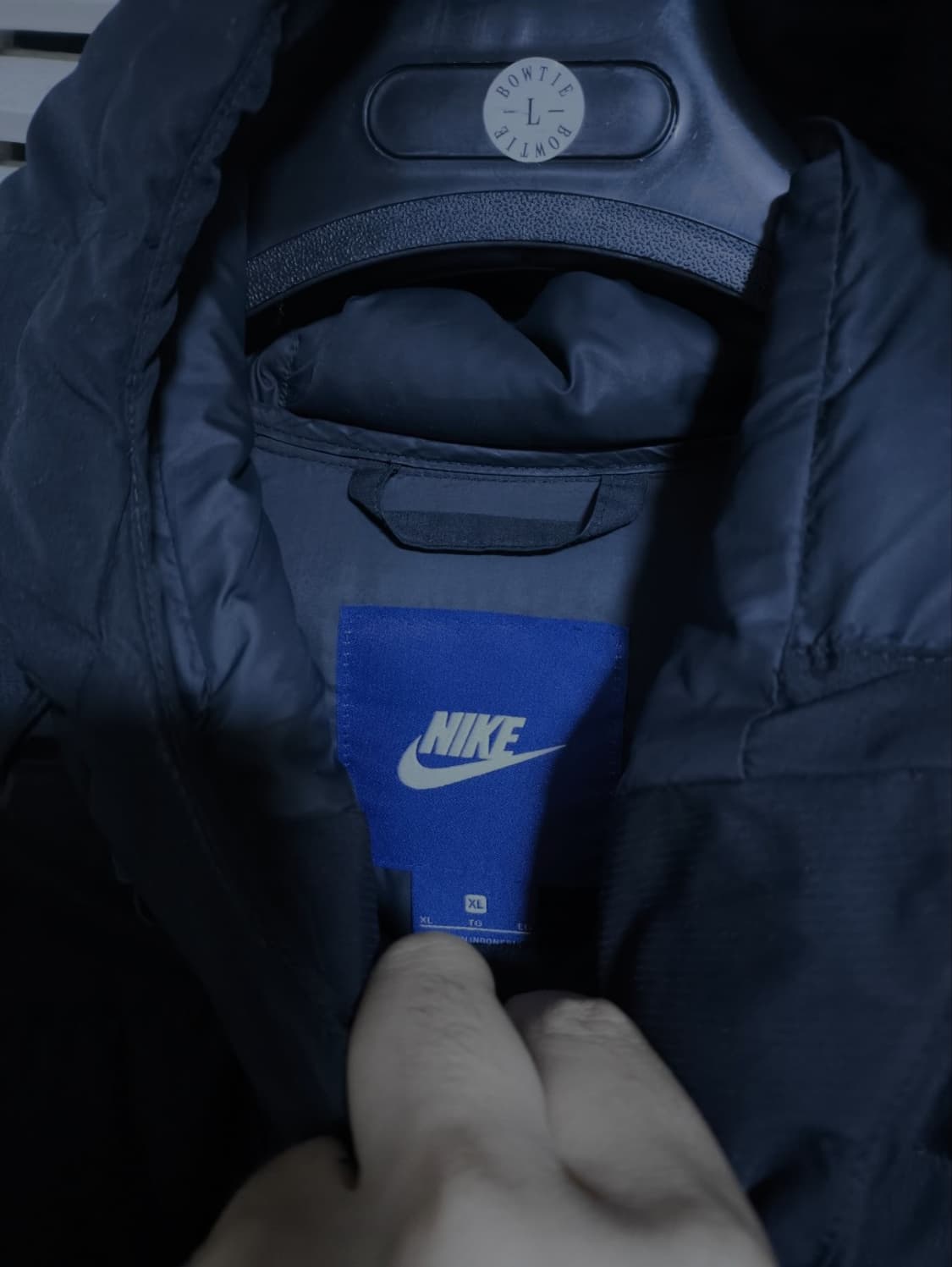 XL 나이키 다운 필 파카 롱후드 경량패딩 상품이미지2