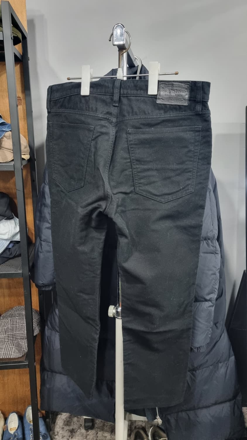 Polo Ralph Lauren) 검정색 겨울바지 34size 상태좋아요 상품이미지2