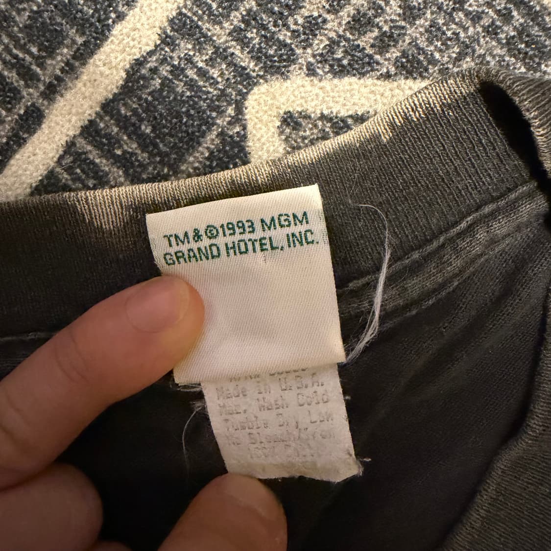 [MGM 공식] 90s 오리지널 마이크 타이슨 vs 노리스 빈티지 티셔츠 상품이미지4