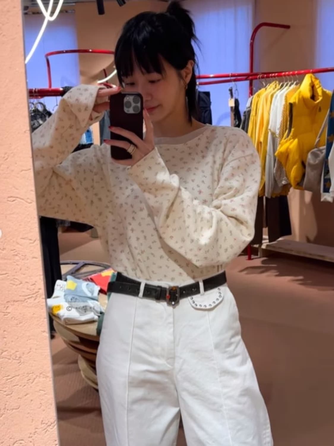 캐피탈 천축 와플티셔츠 상품이미지1