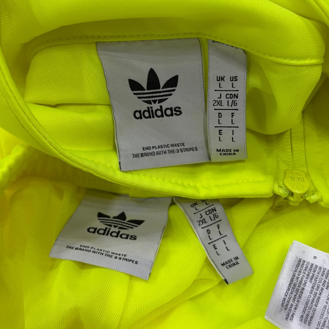 아디다스 요트클럽 트랙탑 져지 셋업 세트 네온 형광 L 상품이미지6