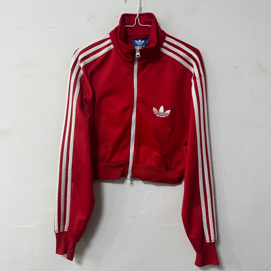 (F) 아디다스 여성 파이어버드 삼선 크롭 커스텀 트랙탑  상품이미지1