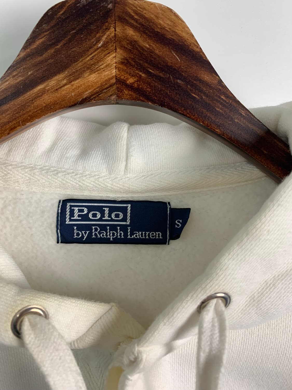 폴로 랄프로렌 럭비 빅포니 화이트 후드티 상품이미지10