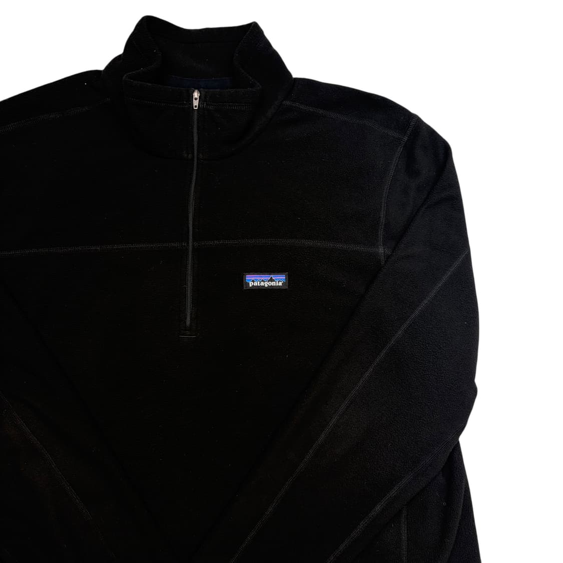 파타고니아 블랙 플리스 하프 집업 L 상품이미지2