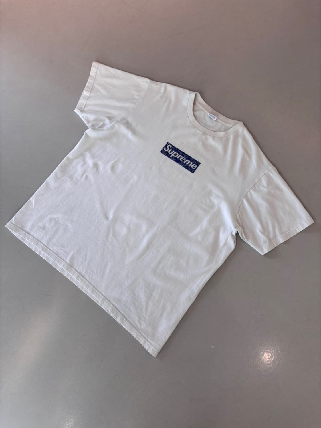 Vintage Supreme Round T 상품이미지3