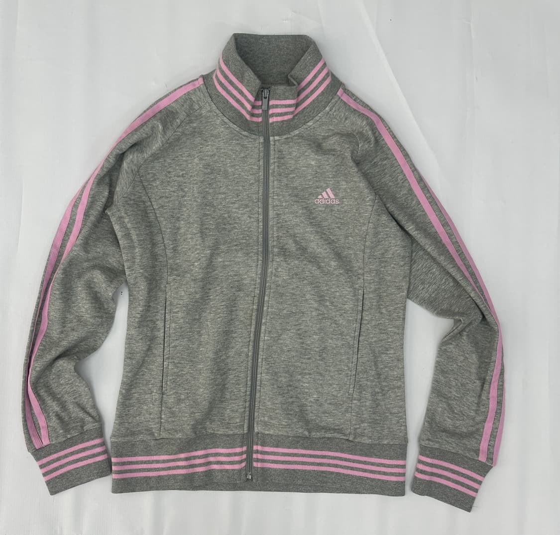 🎀딸기우유 아디다스져지 🎀 쭈리 재질 핑크 포인트 스포티 재팬 빈티지 상품이미지2