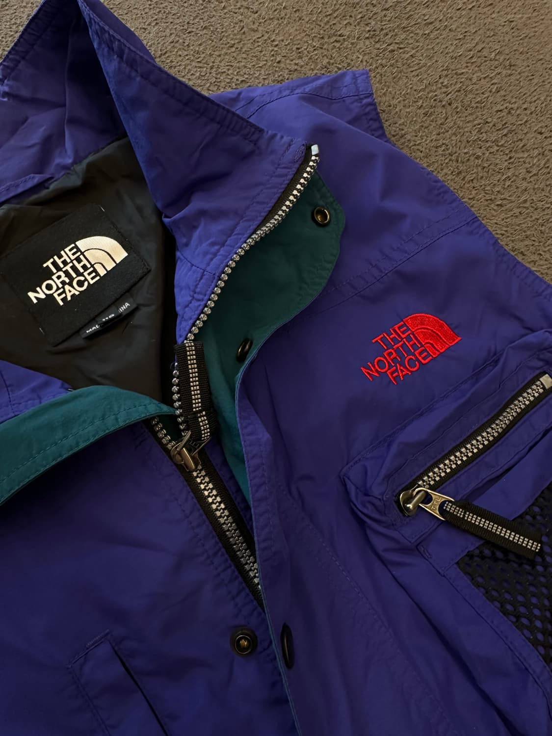 노스페이스 빈티지 유틸리티 나일론 조끼 처분  상품이미지2