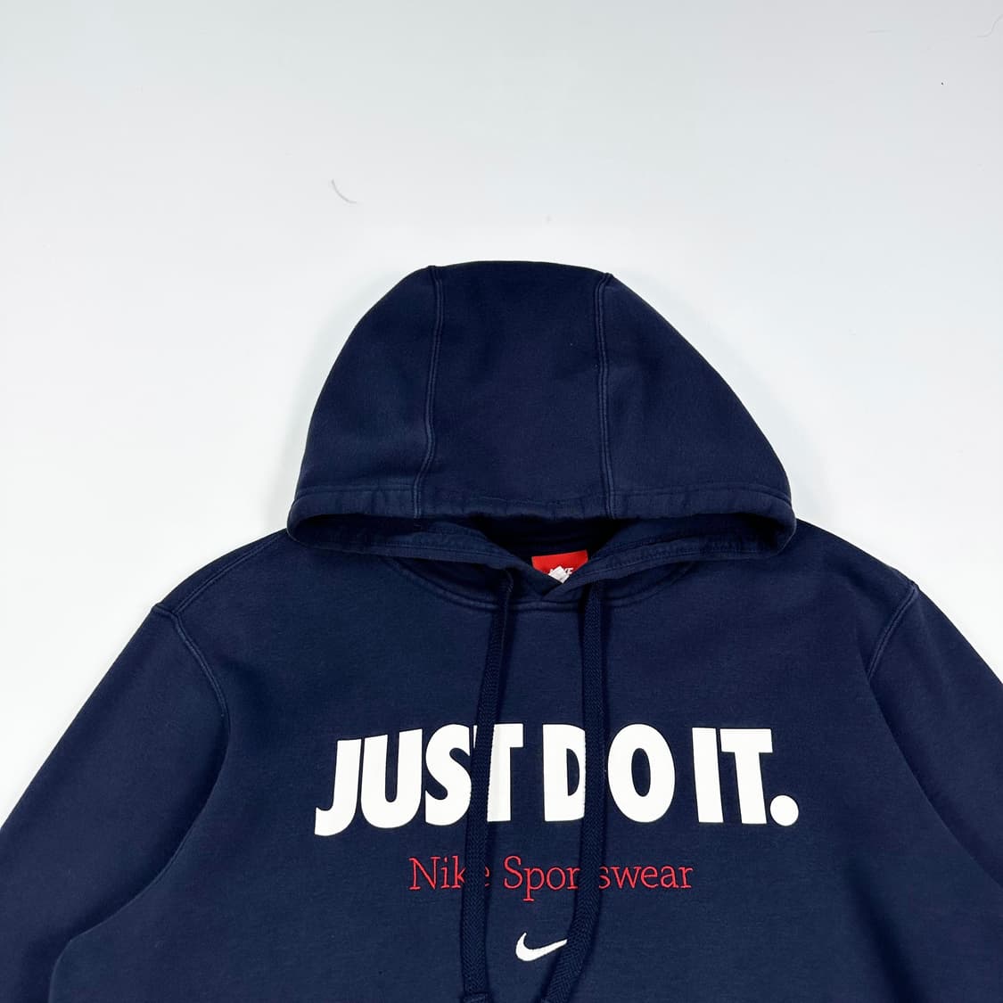 나이키 저스트 두잇 센터 스우시 네이비 후드티 (M) 상품이미지1
