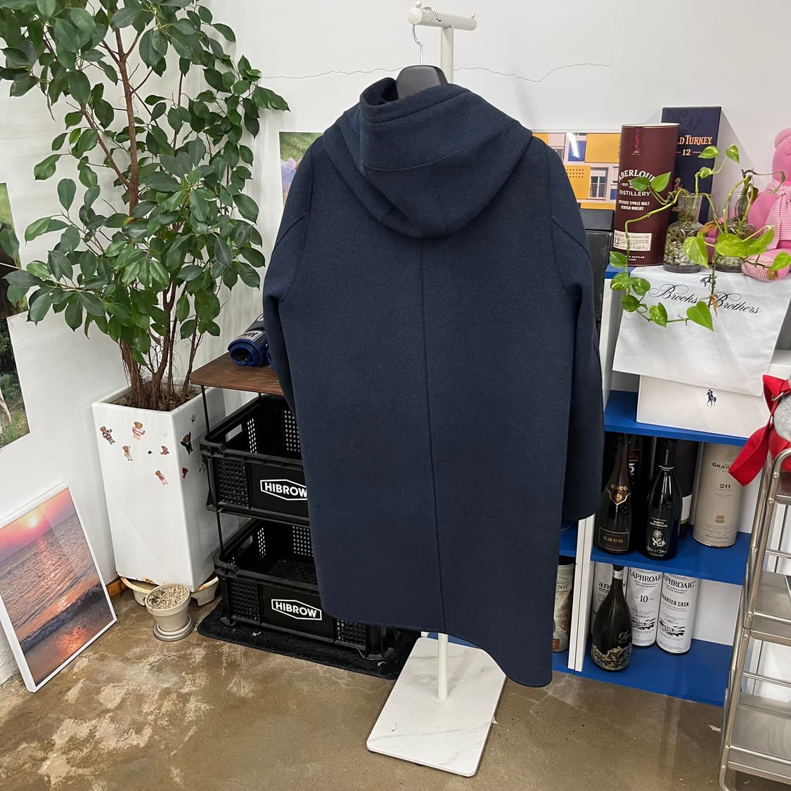 솔리드옴므 후드 울코트 48 상품이미지6