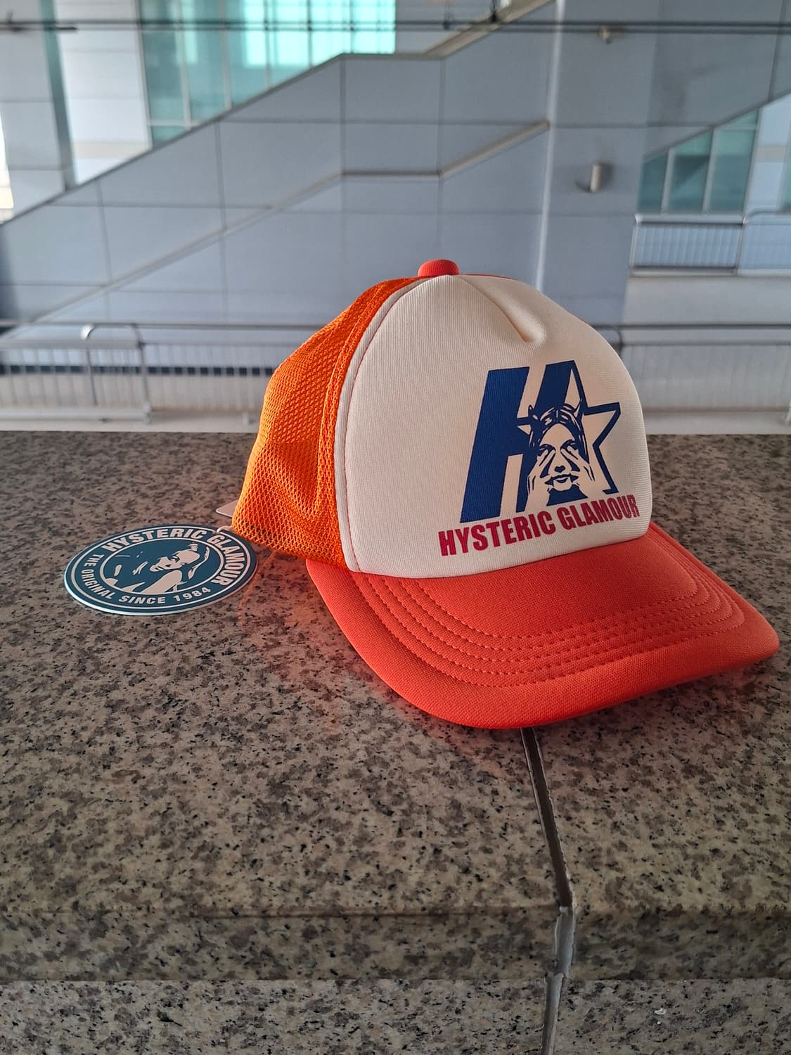새상품 HYSTERIC GLAMOUR HG Logo Trucker Cap 상품이미지1