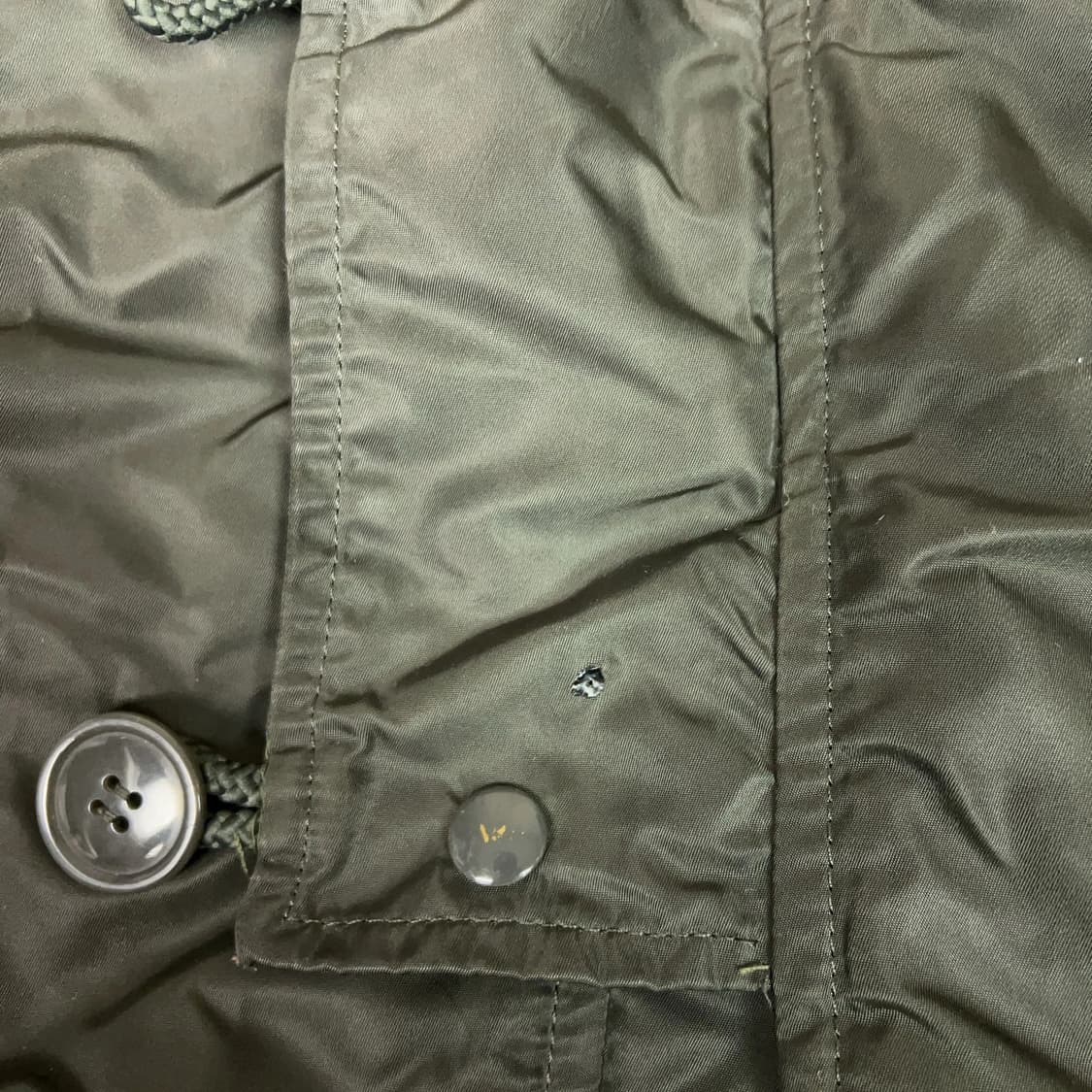 90s~00s 미공군 납품용 알파 인더스트리 N-3B 파카 올리브그린 상품이미지3