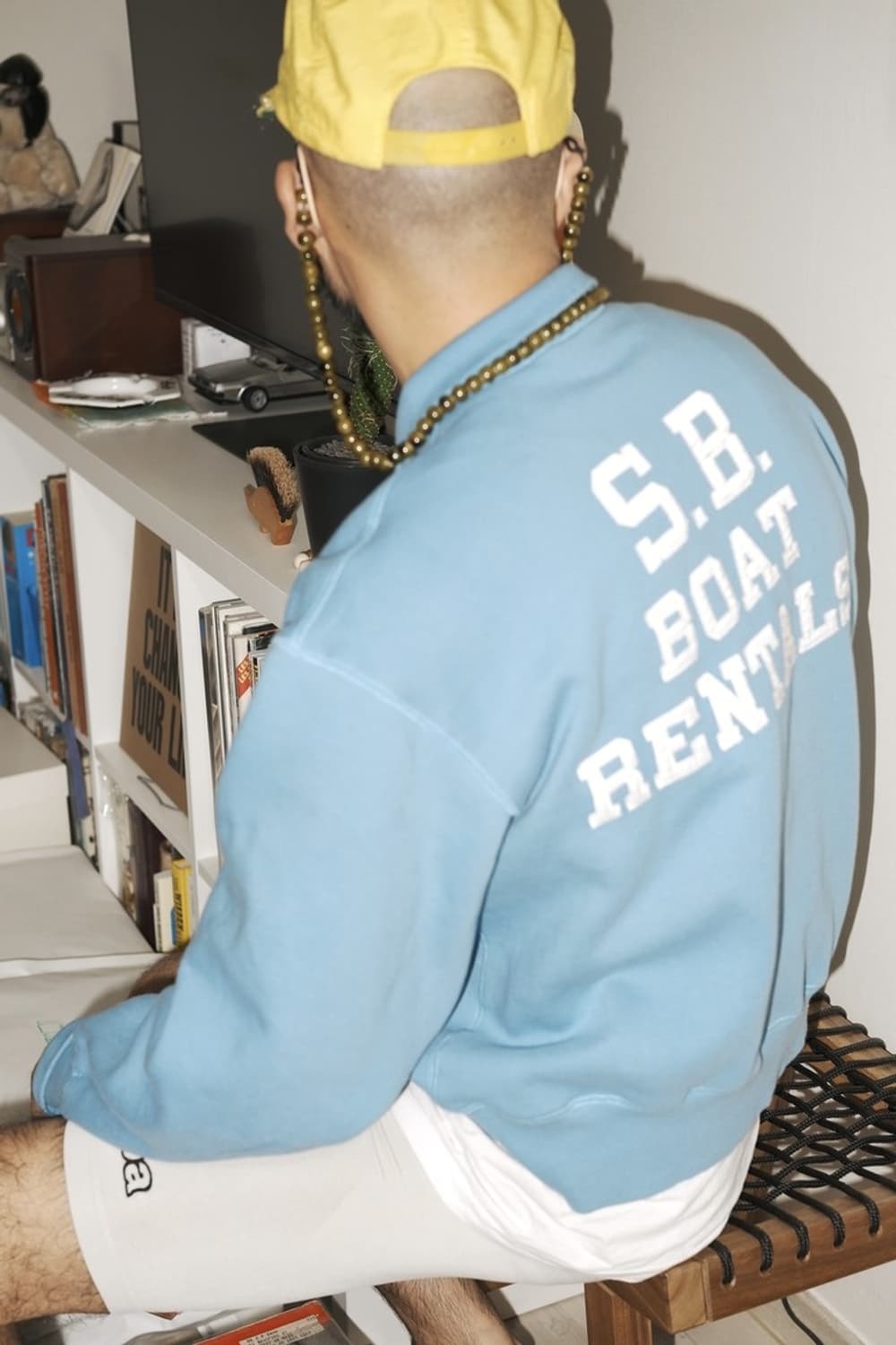 올리언즈스토어 boat rental  반집업 스웻 size2 상품이미지3