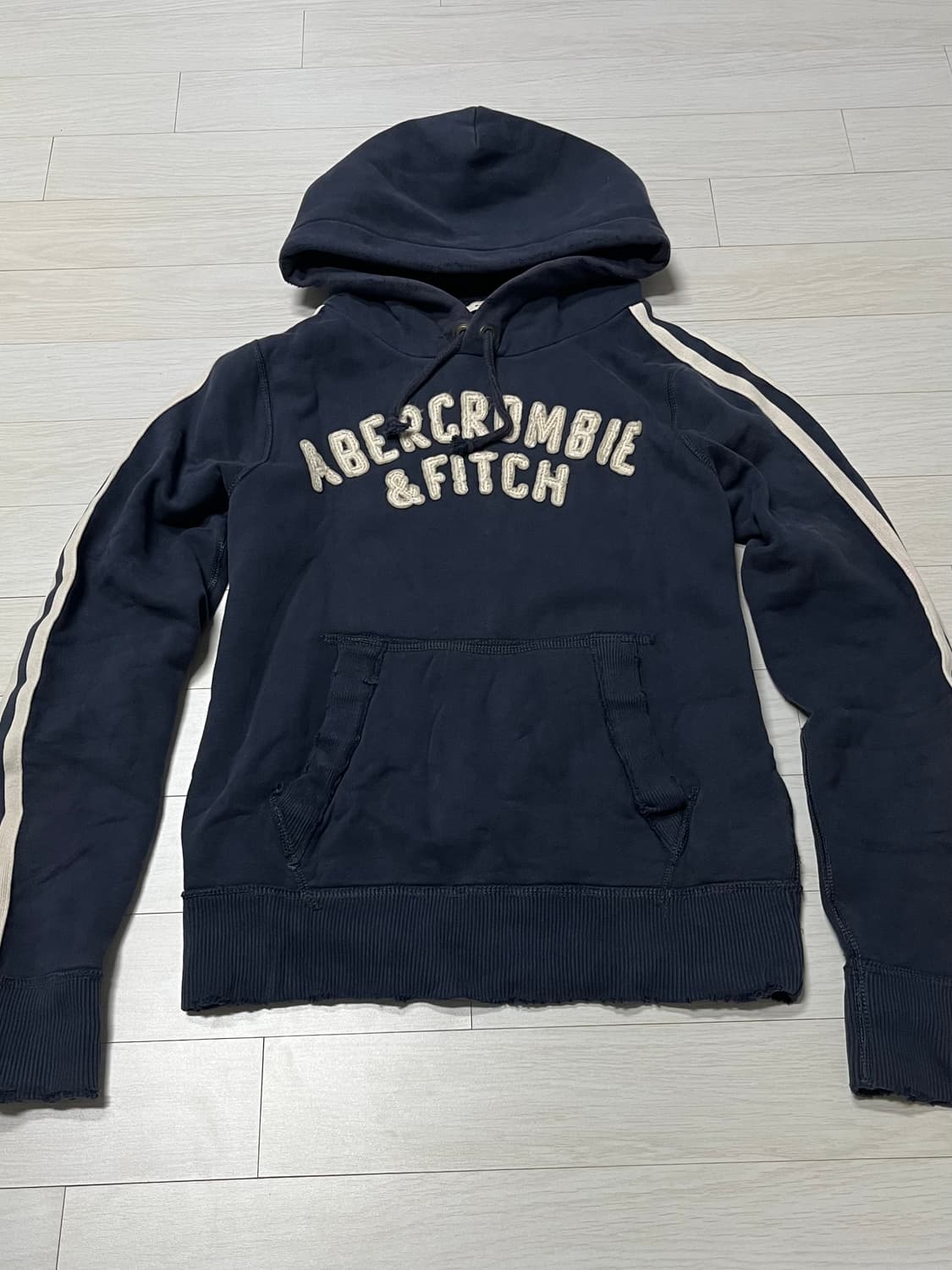 아베크롬비 후드 사이드라인 y2k 네이비 M 상품이미지2