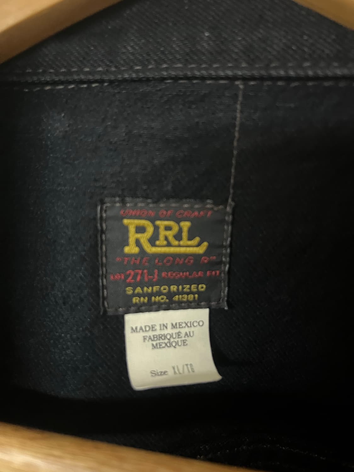 Rrl 더블알엘 lot271 (xl) 멕시코 구형 상품이미지3