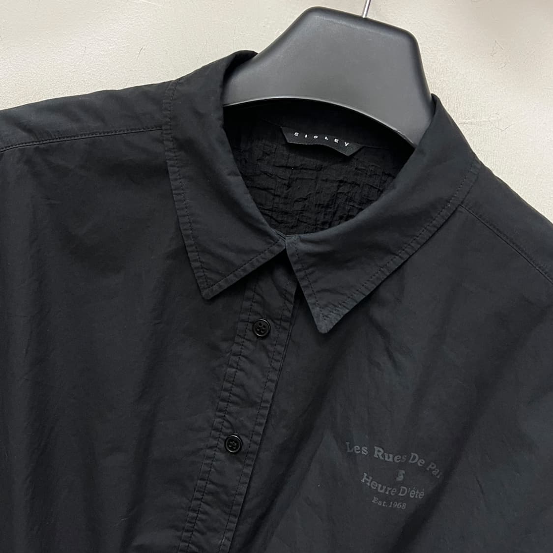 SISLEY 시슬리 밑단 볼륨 셔츠 블라우스 42 (55) 상품이미지3