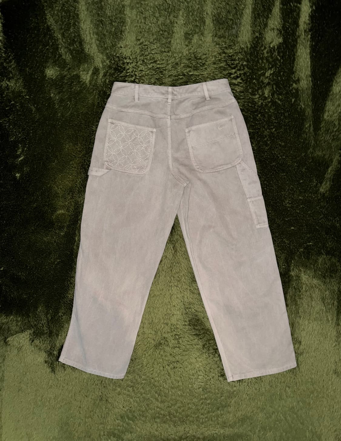 [L] 나이키 라이프 스파이더 웹 사시코 커스텀 카펜터 팬츠 상품이미지7