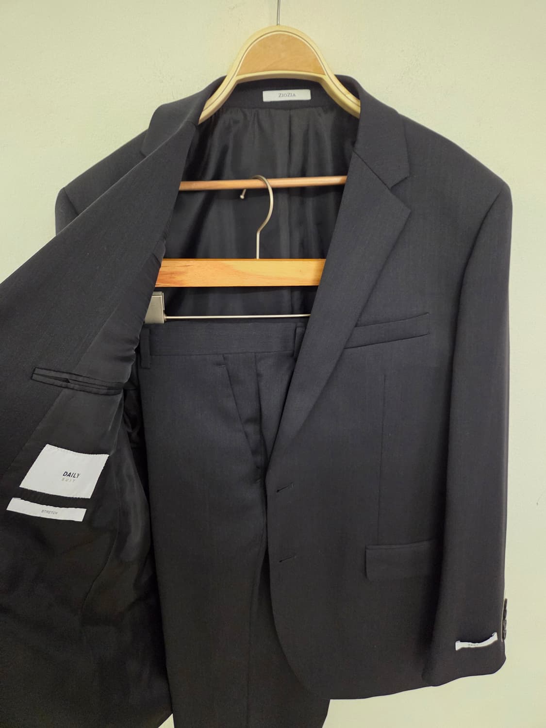 자오지아 슬림핏 정장세트  상품이미지3