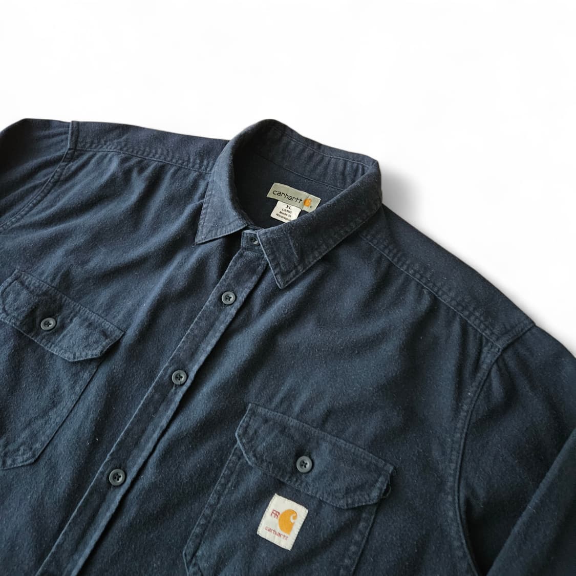 FR칼하트 기모 오버핏 긴팔셔츠 XL 상품이미지3