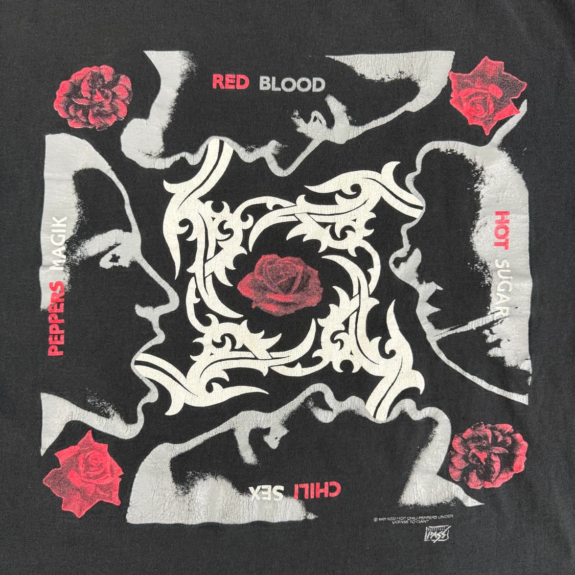 빈티지 90s 레드핫칠리페퍼스 BSSM 밴드 티셔츠 상품이미지3